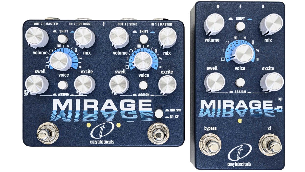 Crazy Tube Circuits Announces Mirage JR