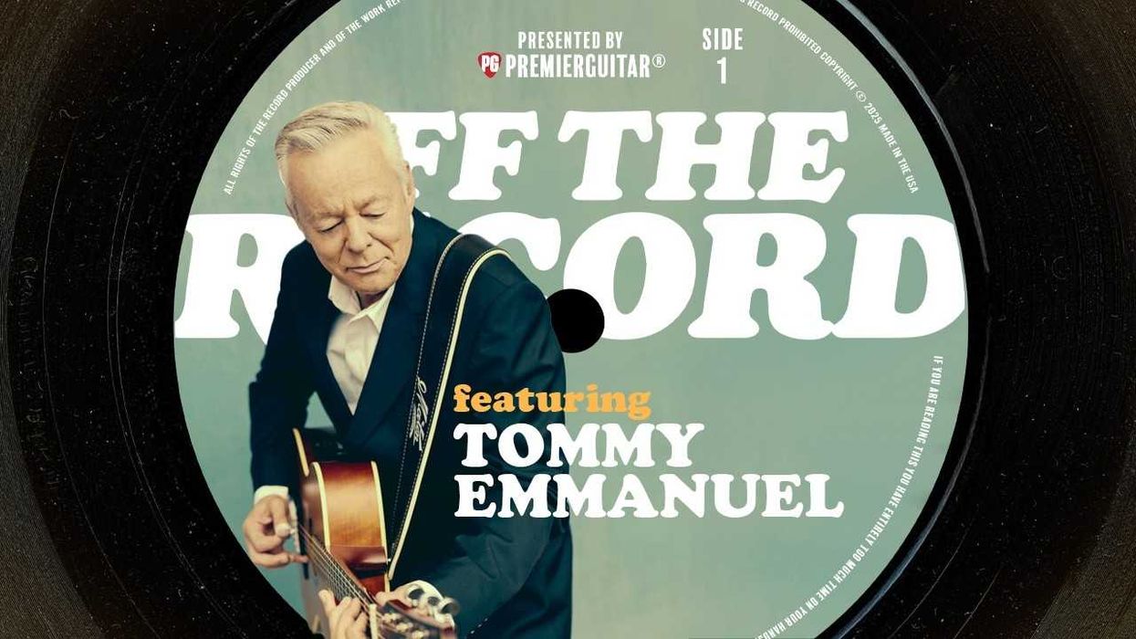 Tommy Emmanuel on Onstage Curveballs, Recording Stories & Tone Philosophy