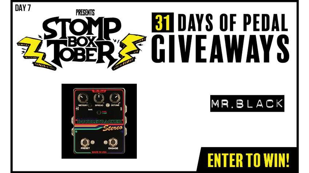Stompboxtober 2025: Mr. Black Pedals
