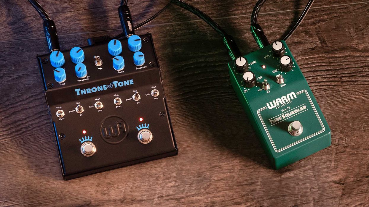 Warm Audio Unleashes Dual Overdrive Powerhouses: Throne of Tone & Tube Squealer