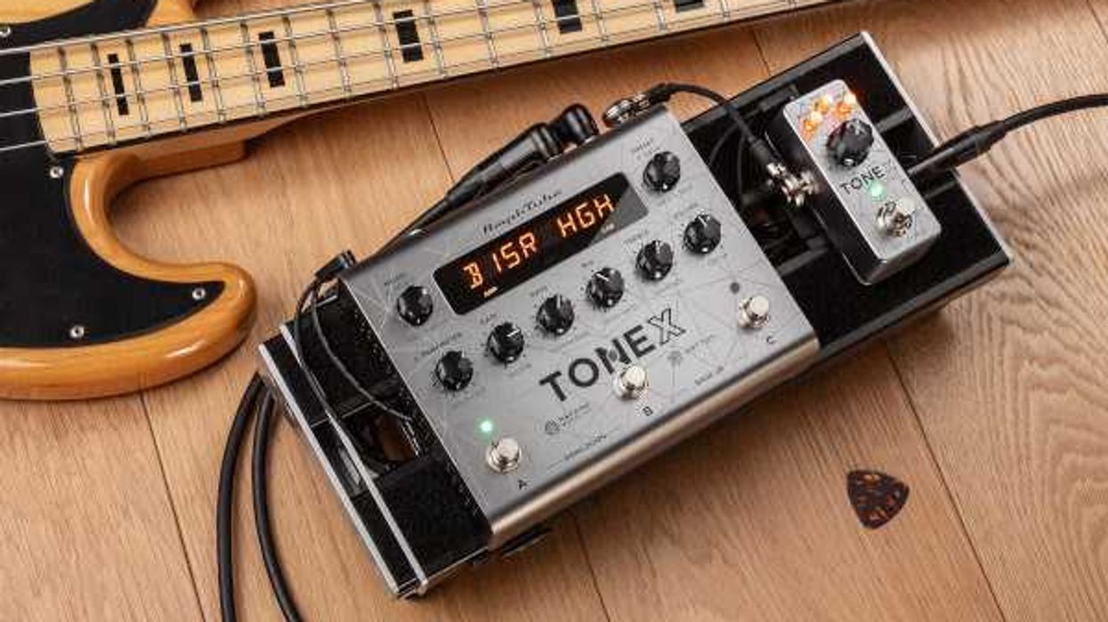 IK Multimedia launches TONEX Signature Bass Collection and two TONEX Bass pedals