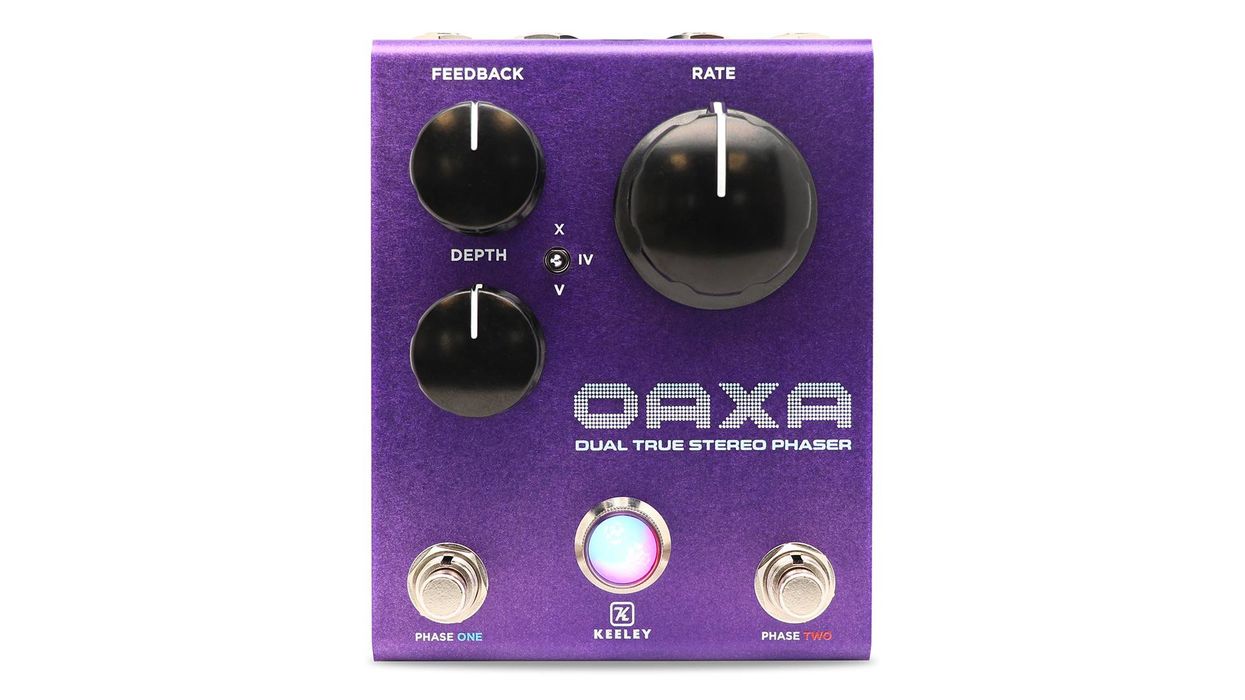 Keeley Electronics Introduces Oaxa Phaser