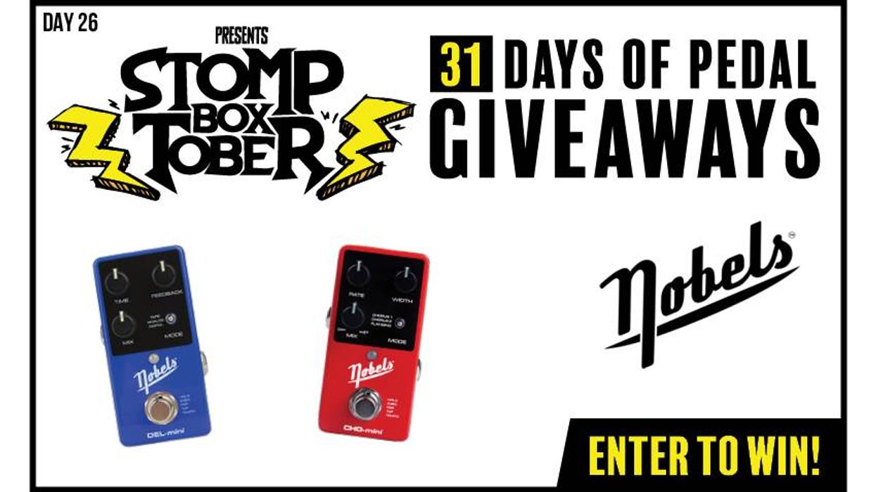 Stompboxtober 2025: Nobels (Bonus Day!)