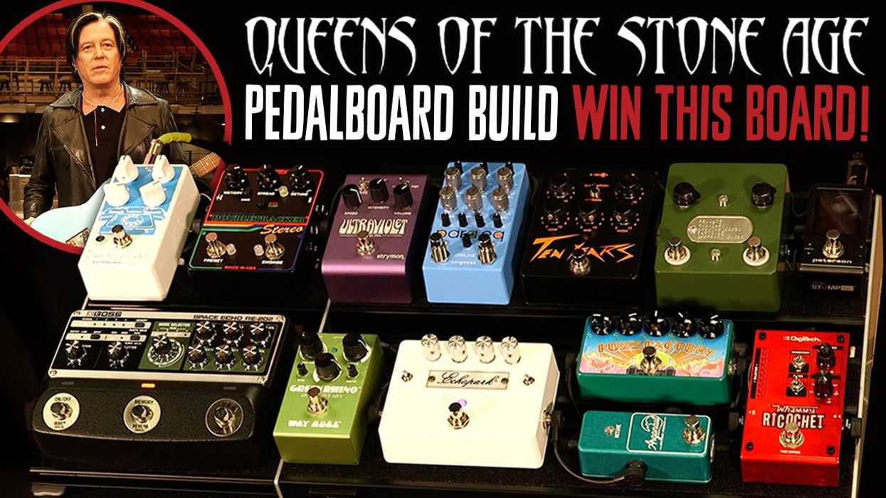 Win This Queens of the Stone Age–Inspired Pedalboard!