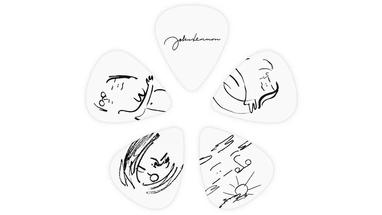 DāAddario Launches the John Lennon Art Series: Picks & Straps