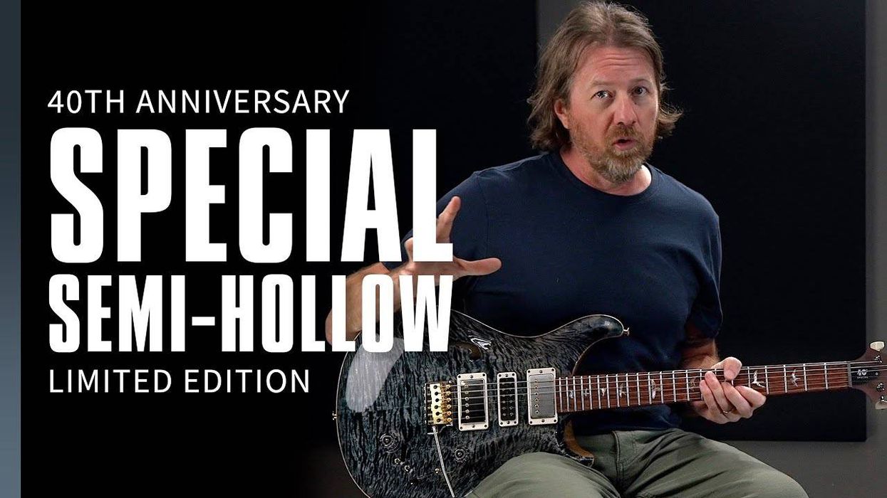 PRS Guitars Announces 40th Anniversary Special Semi-Hollow Limited Edition