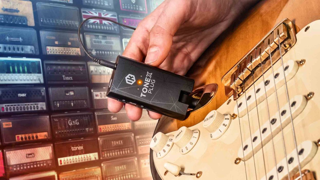 IK Multimedia Announces TONEX Plug for Guitar and Bass