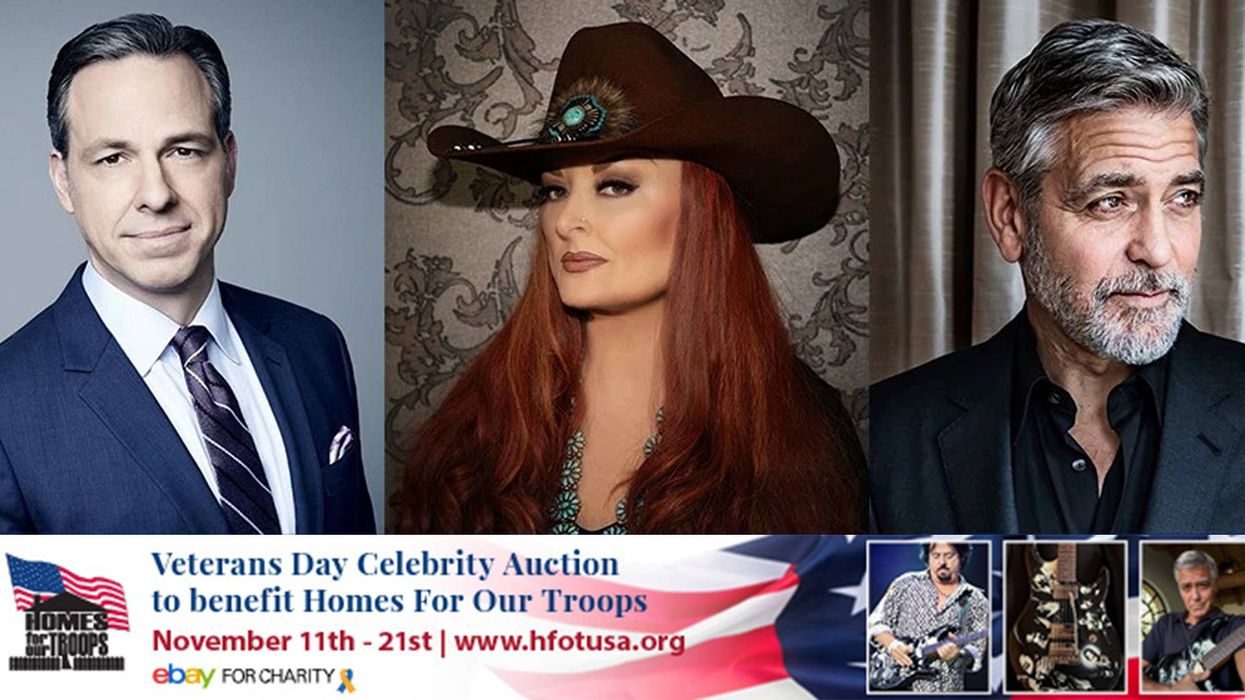 Homes For Our Troops announces its 9th Annual Veterans Day Celebrity Auction