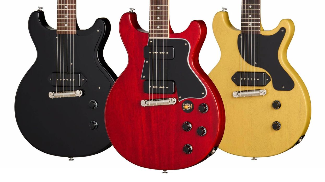 Gibson Launches Les Paul Junior Double Cut & Les Paul Special Double Cut
