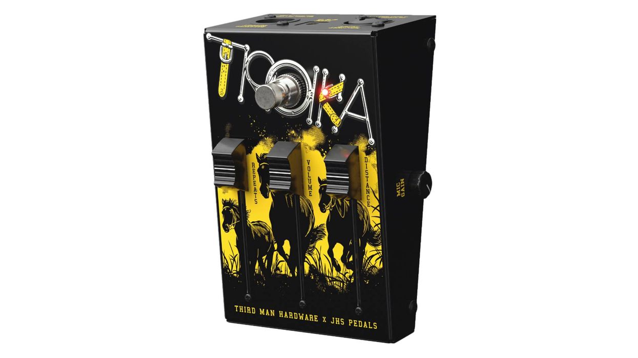 Third Man Hardware And Jhs Pedals Join Forces to Create the Troika Delay