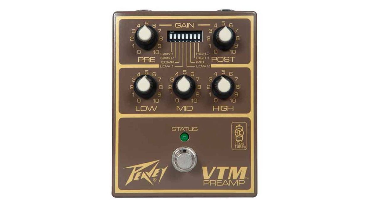 Peavey Expands Legacy Series with New VTM Preamp Pedal
