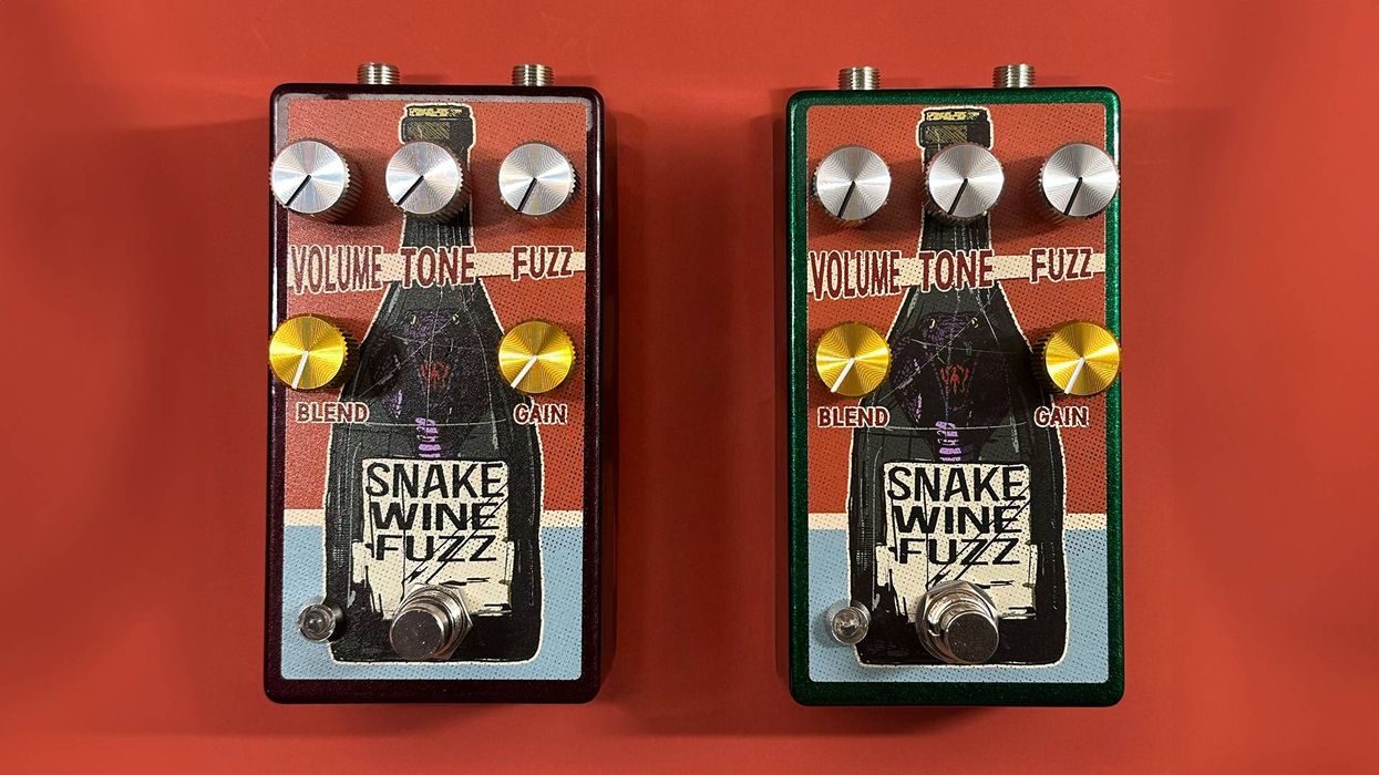 Monger Pedals Unveils Snake Wine Fuzz Germanium