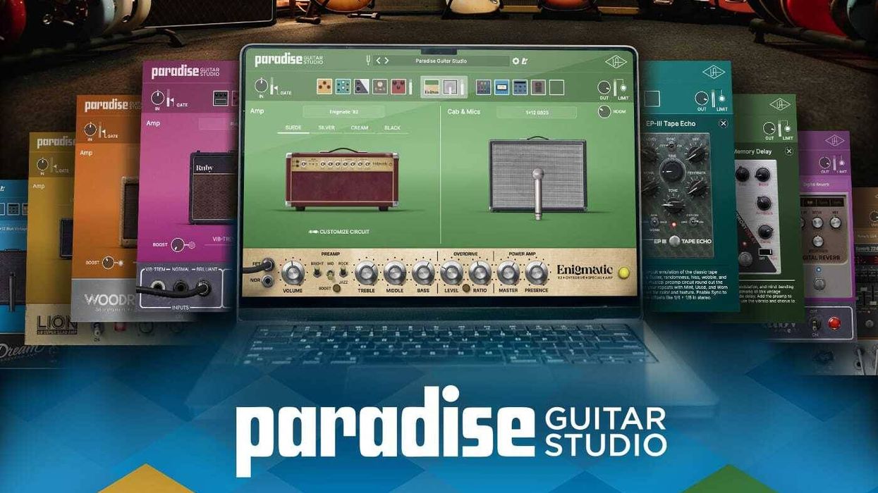 UA Introduces Paradise Guitar Studio