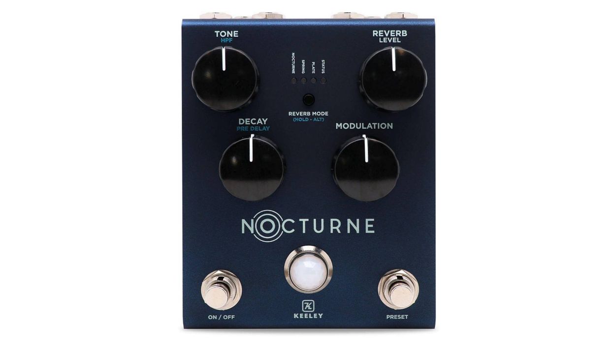 Keeley Electronics ‘NOCTURNE’ Featuring Andy Timmons’ Signature Reverb
