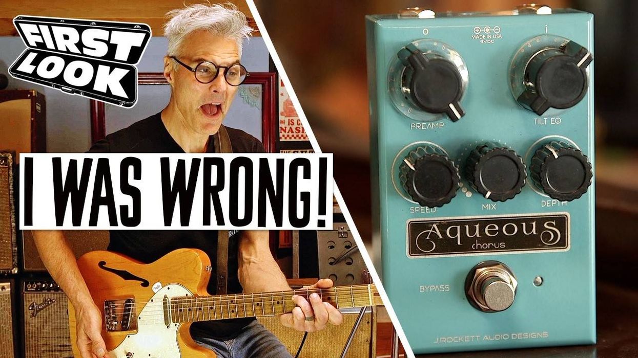 The Chorus Pedal for Players Who Hate Chorus