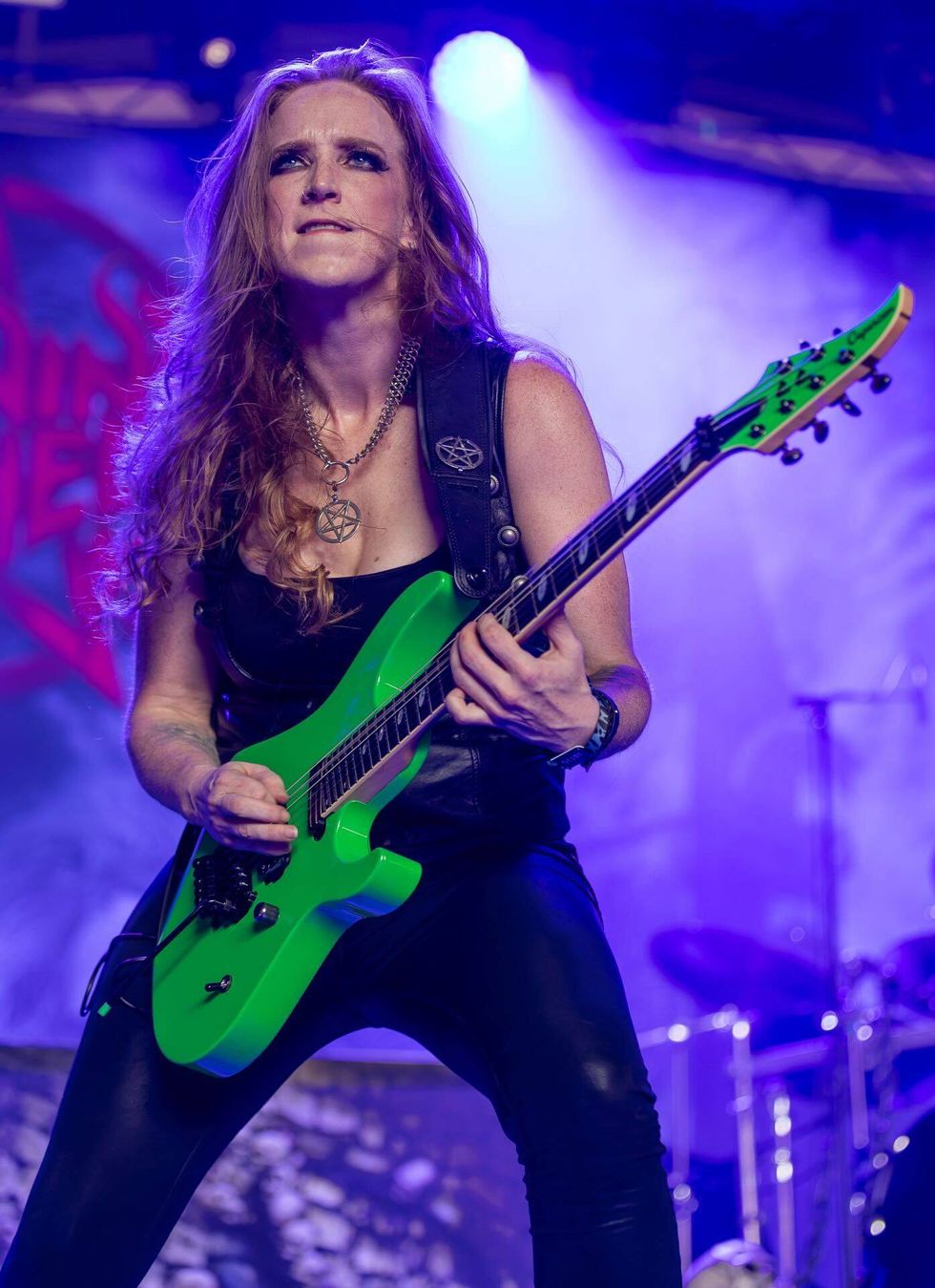 Courtney Cox Breaks Down Burning Witches Guitars, Tone, and Touring Gear
