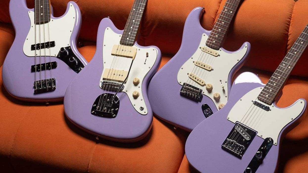 Andertons and CME Launch the Fender Player II Lavender Haze Collection
