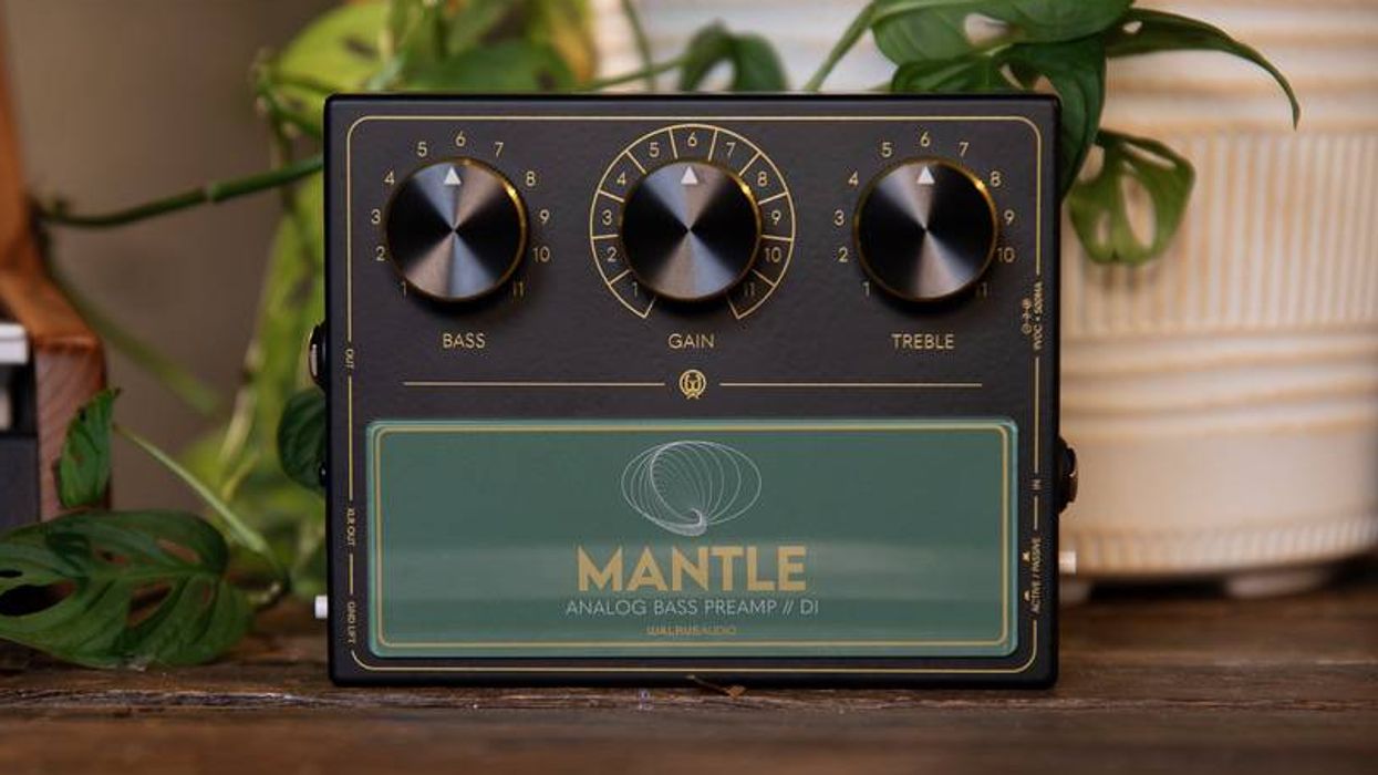 Walrus Audio Mantle Analog Bass Preamp // DI