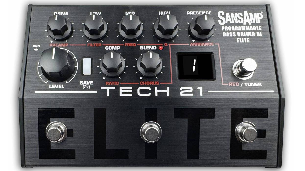 Tech 21 SansAmp Programmable Bass Driver & Geddy Lee Amalgamation Signature Chorus