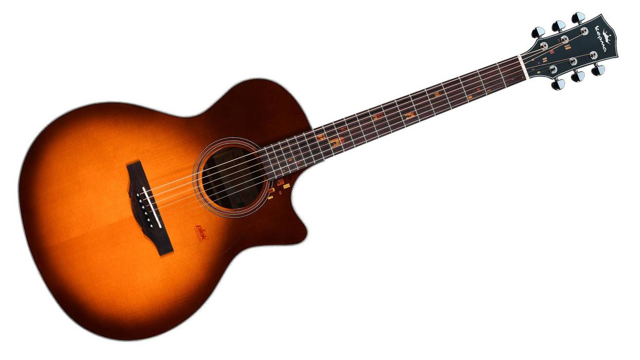 Kepma Guitars Introduces the F2S Lamplight Grand Auditorium Acoustic-Electric Guitar