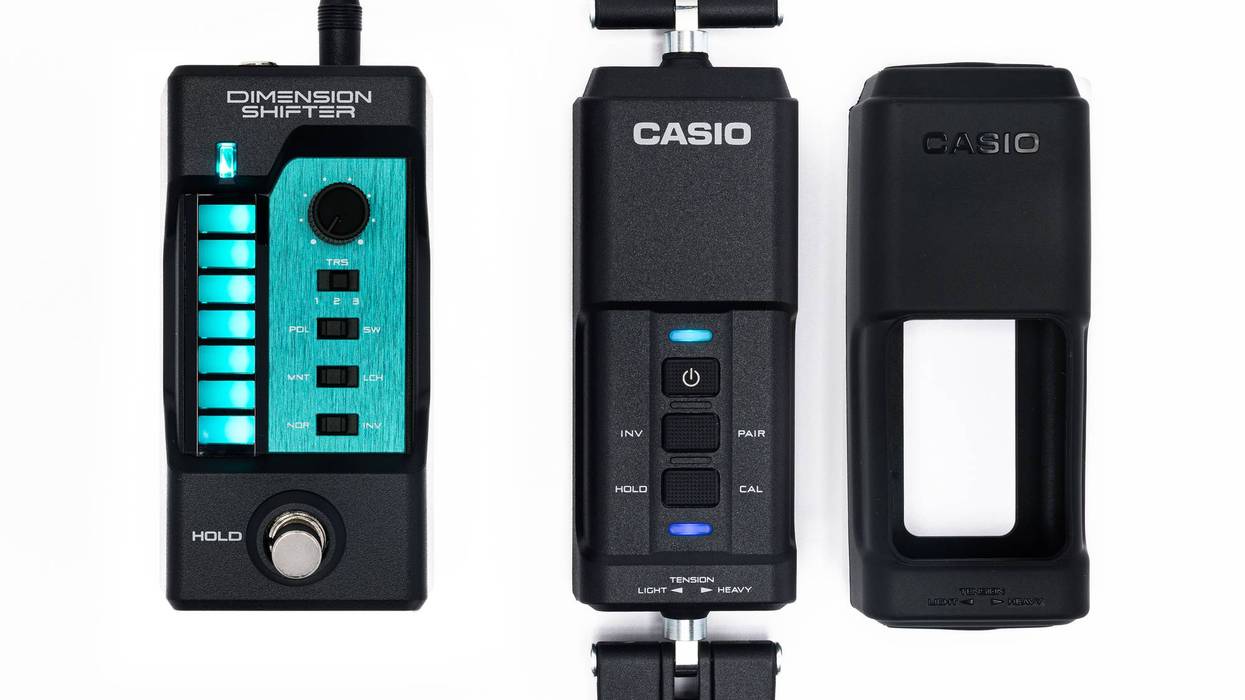 Casio Introduces Dimension Shifter Guitar Strap Controller
