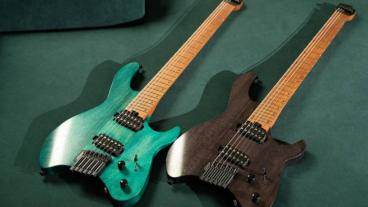 Cort Guitars Announces the New Space G6MS Headless Multi-Scale Electric Guitar