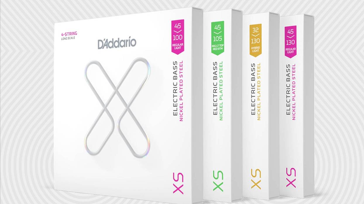 D’Addario Expands XS Series with XS Bass Strings
