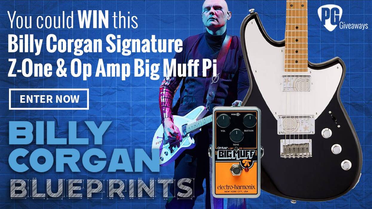 Billy Corgan Blueprints Giveaway!