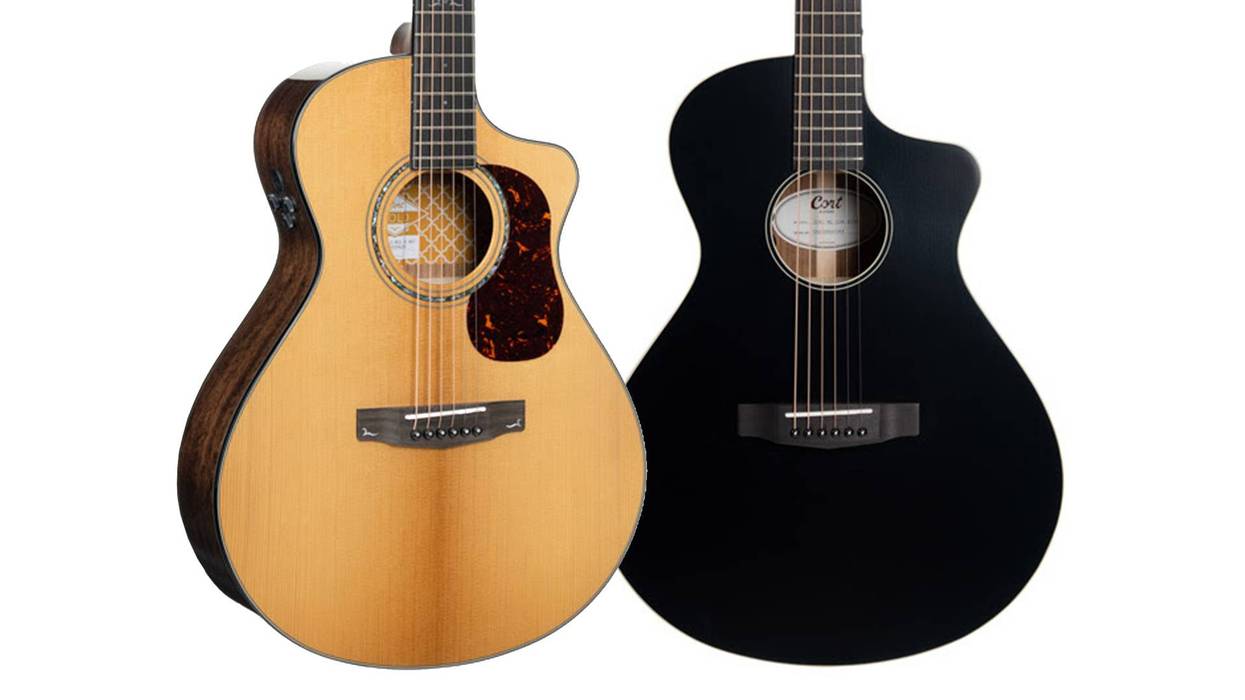 Cort introduces MC6 and Core-MC Ovangkol Acoustics