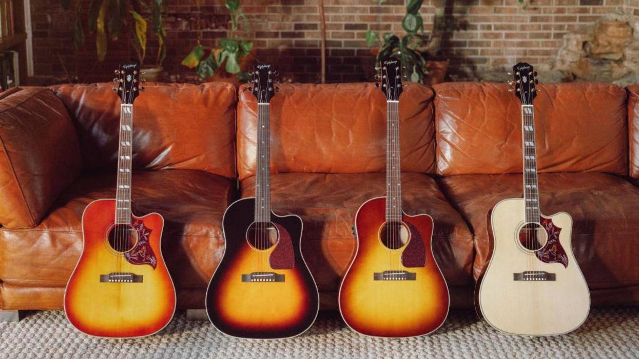 Epiphone Introduces the All‑New Inspired by Gibson Acoustic Collection