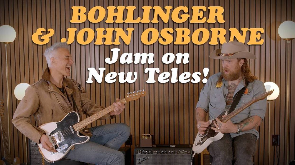 John Osborne's Signature B-Bender Telecaster!