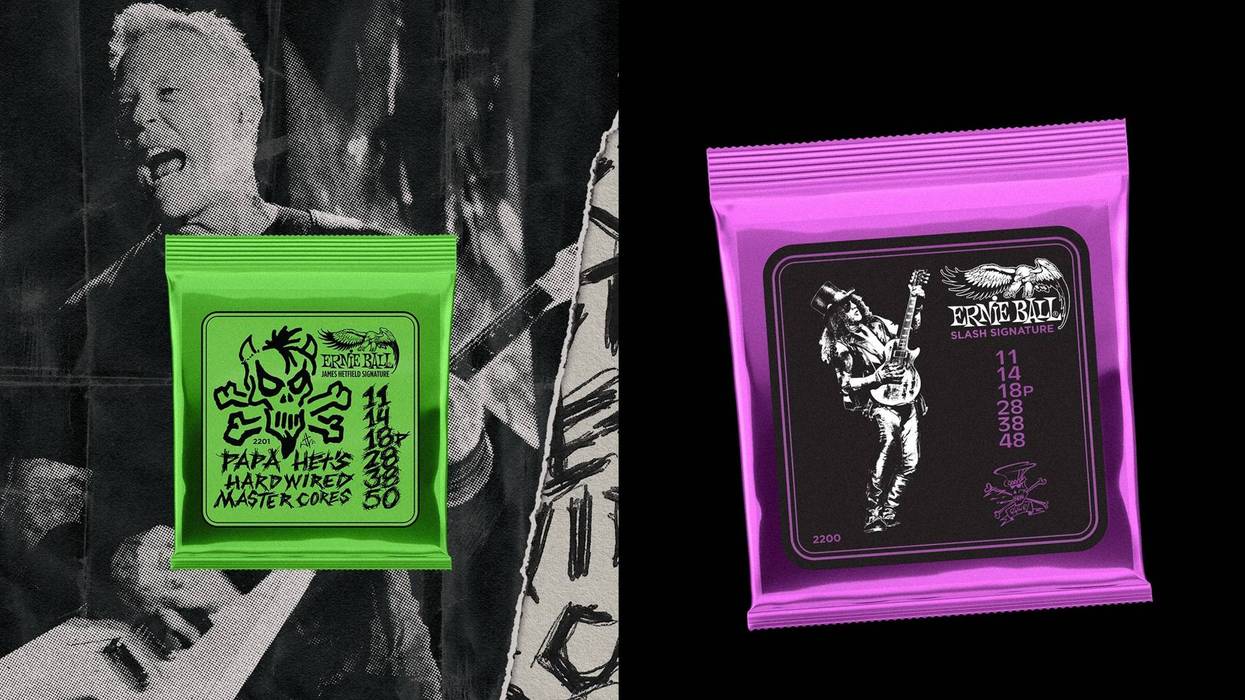 Ernie Ball Introduces Single Packs For Papa Het and Slash Signature Sets