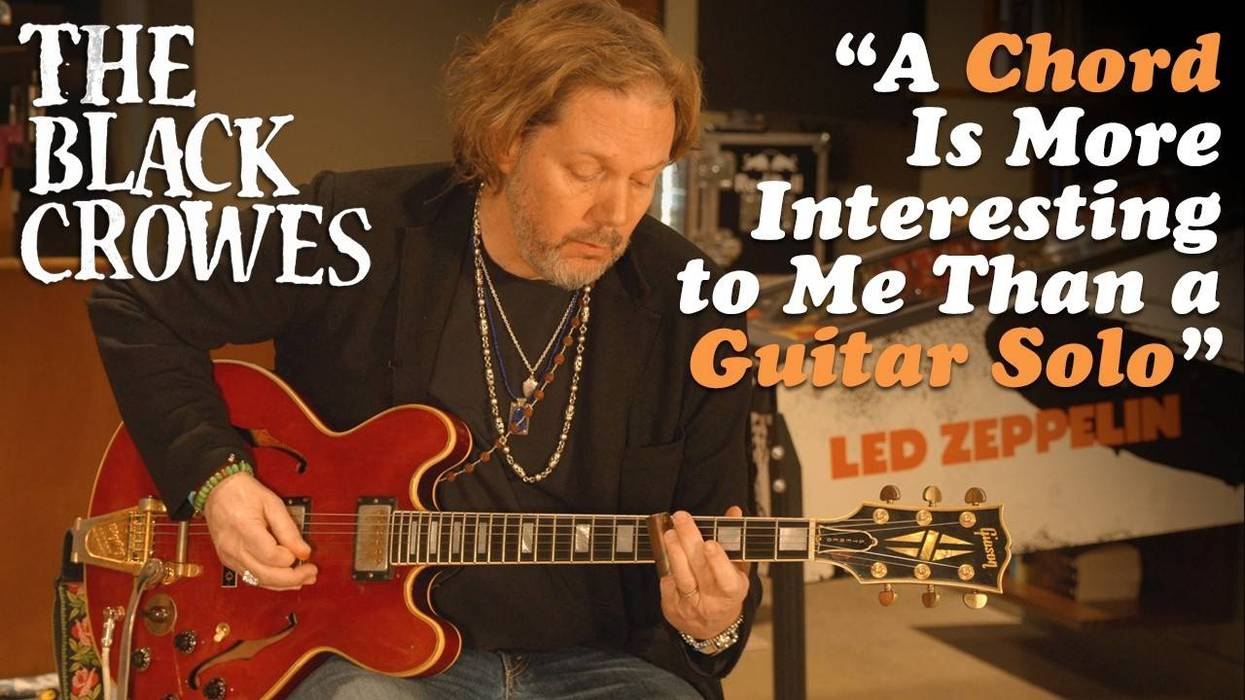 Why You Can't Force Guitar Playing with Rich Robinson of the Black Crowes