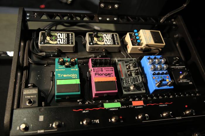 Pedalboard de George Thorogood