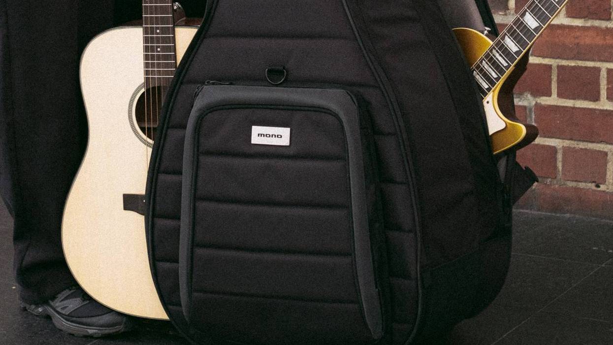 Acoustic/Electric and Semi-Hollow/Electric Dual M80 Classic Ultra Cases from MONO