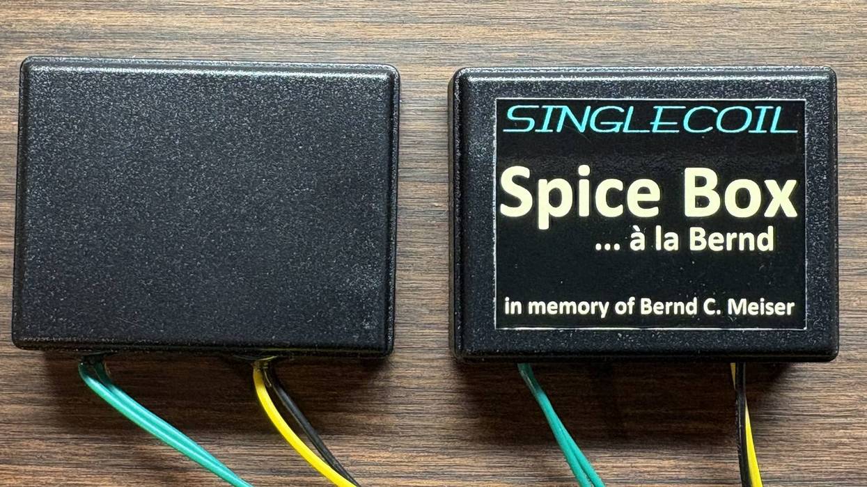 Singlecoil Guitars Relaunches The BSM Spice Box