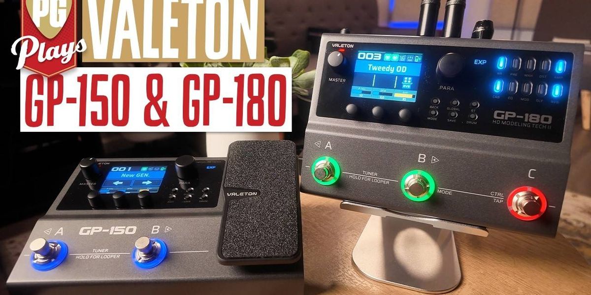 Gp 180 Valeton GP-150 & GP-180 Demo - Premier Guitar