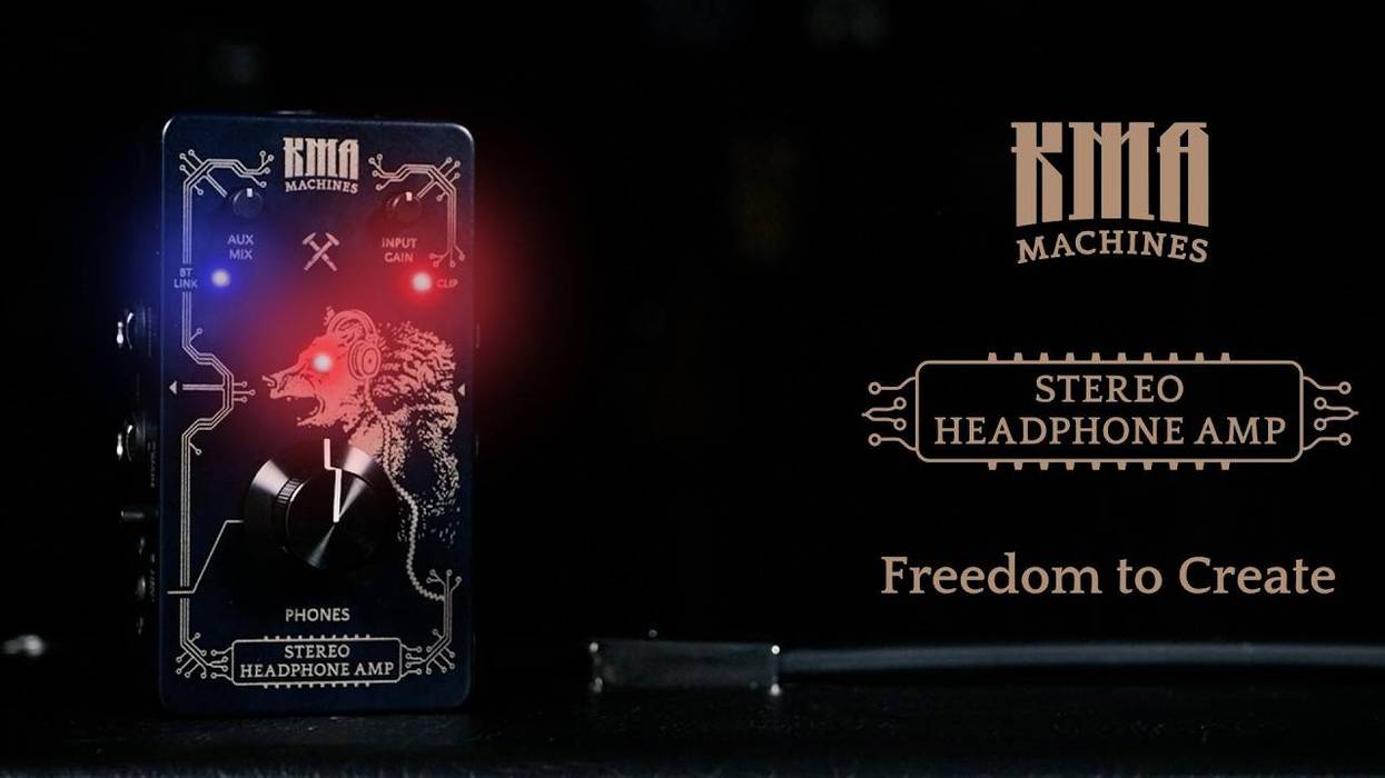 KMA Machines Launches Stereo Headphone Amp