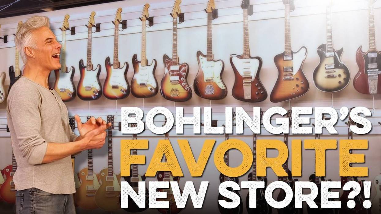 Bohlinger's Favorite New Guitar Store?!