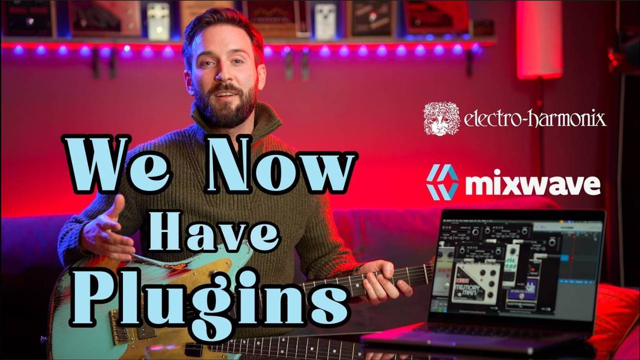 Electro-Harmonix X Mixwave Team Up to Unveil the Ehx Classics Bundle of Plugins