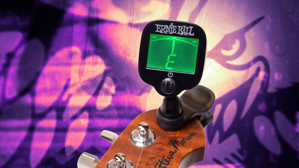 Ernie Ball Unveils Fast Pitch Clip-On Tuner