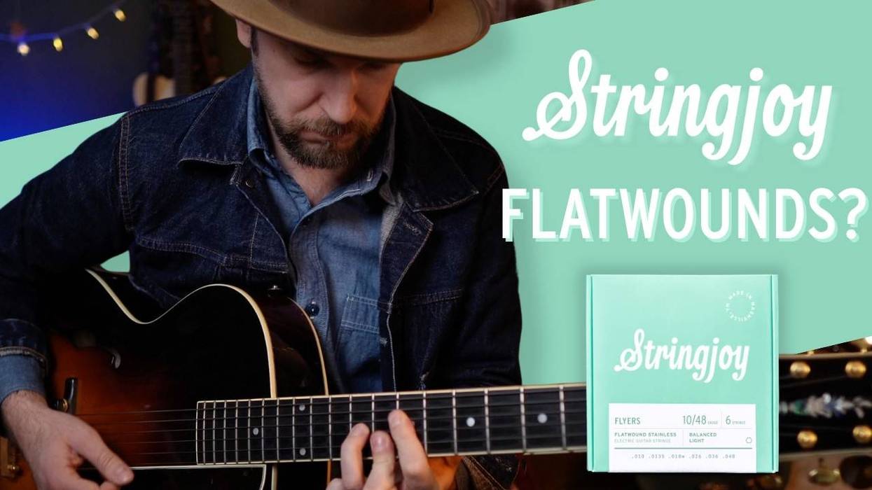 Stringjoy Introduces Flatwound Stainless Electric Guitar Sets: Stringjoy Flyers