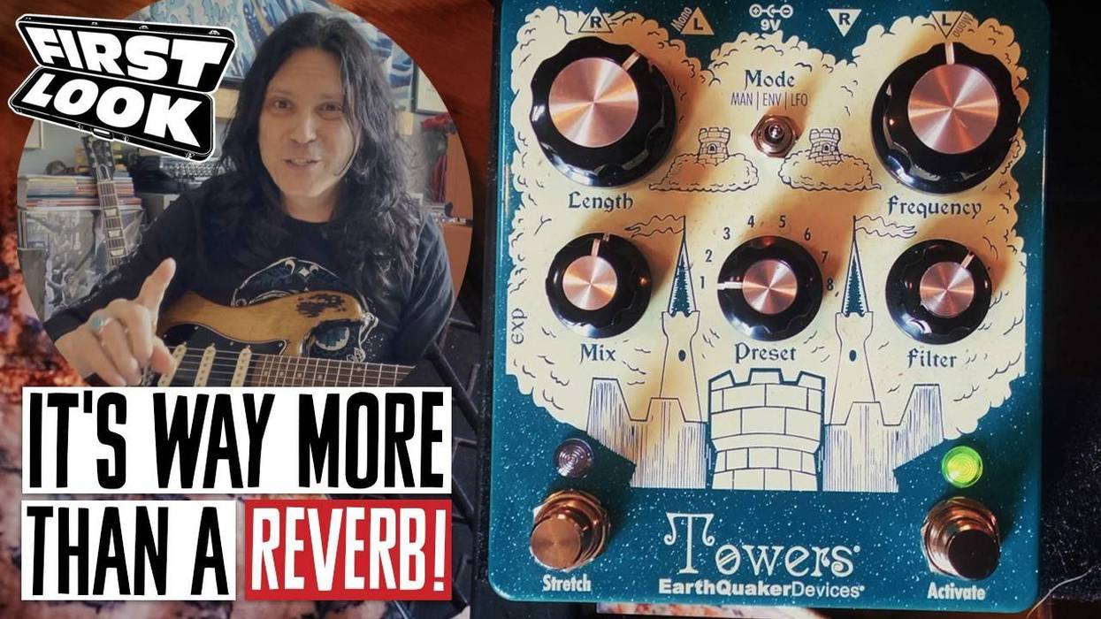 The Ultimate Ambient Machine: EarthQuaker Devices Towers Reverb Demo