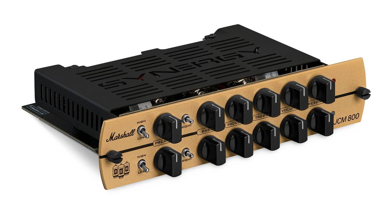 Marshall and Synergy Introduce JCM 800 Dual Channel Three-Tube Module