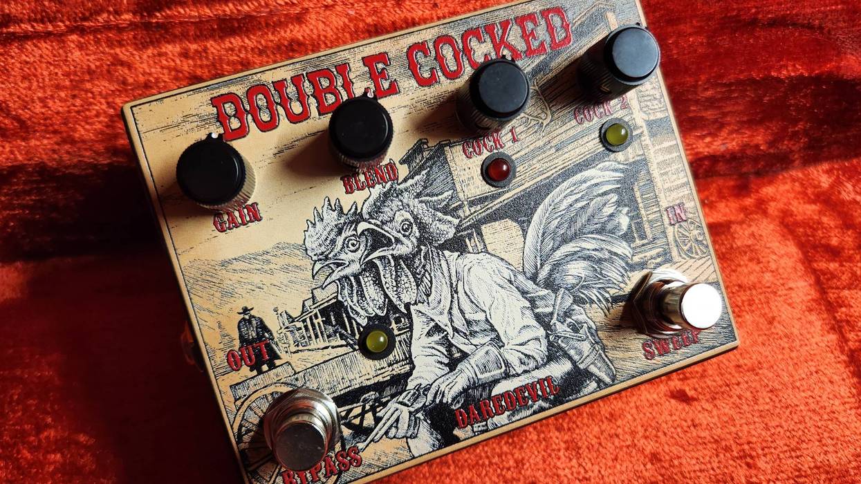 Daredevil Collabs with Matt Pike on Double Cocked Pedal