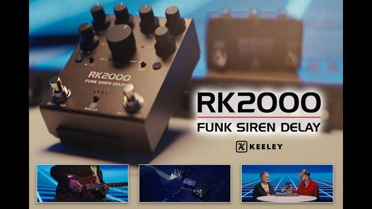 Keeley Electronics Introduces RK2000 Funk Siren Delay
