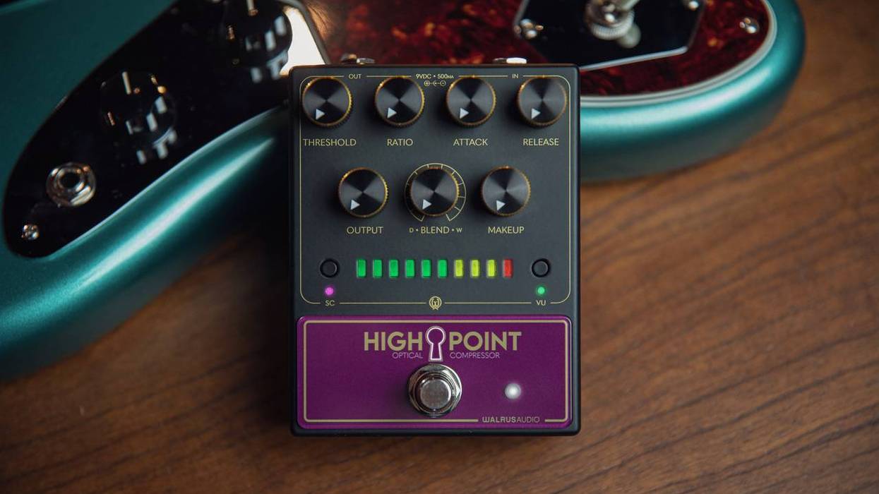 Introducing The Highpoint Analog Optical Compressor From Walrus Audio