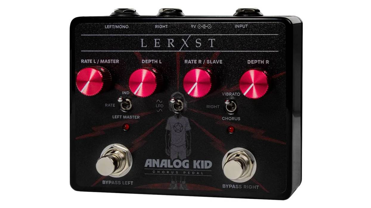 Lerxst and Alex Lifeson Introduce Analog Kid Double Chorus Pedal