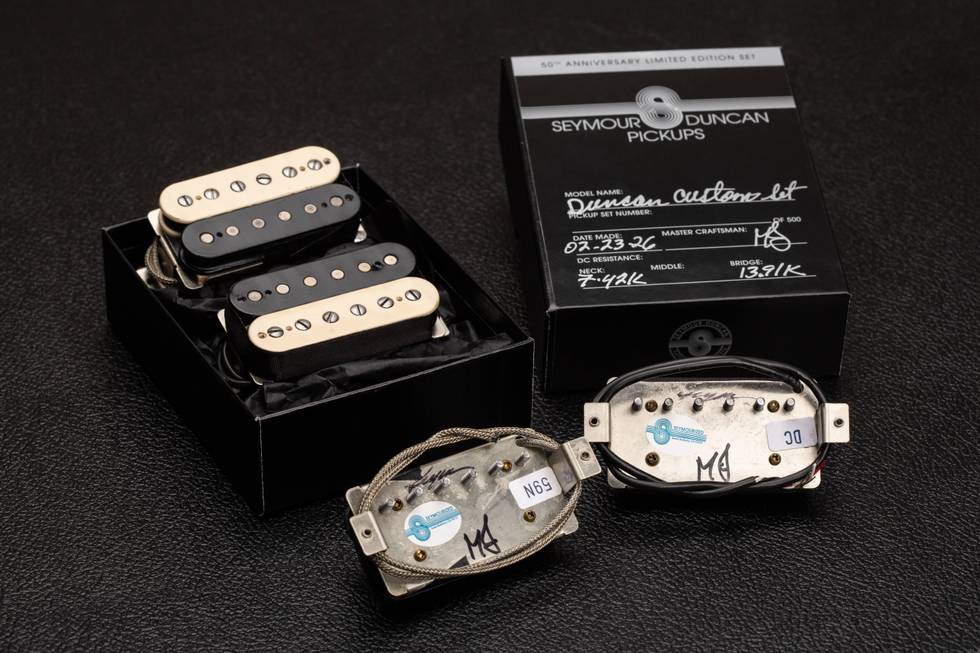 Seymour Duncan Introduces Duncan Custom 50th Anniversary Set