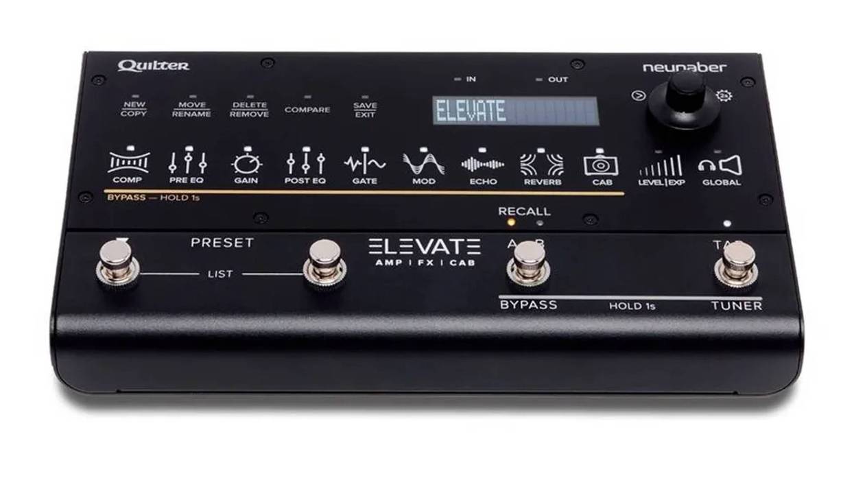 Quilter Labs Launches Elevate AI Multi-Effects Pedal With a Free AI Tone Engine